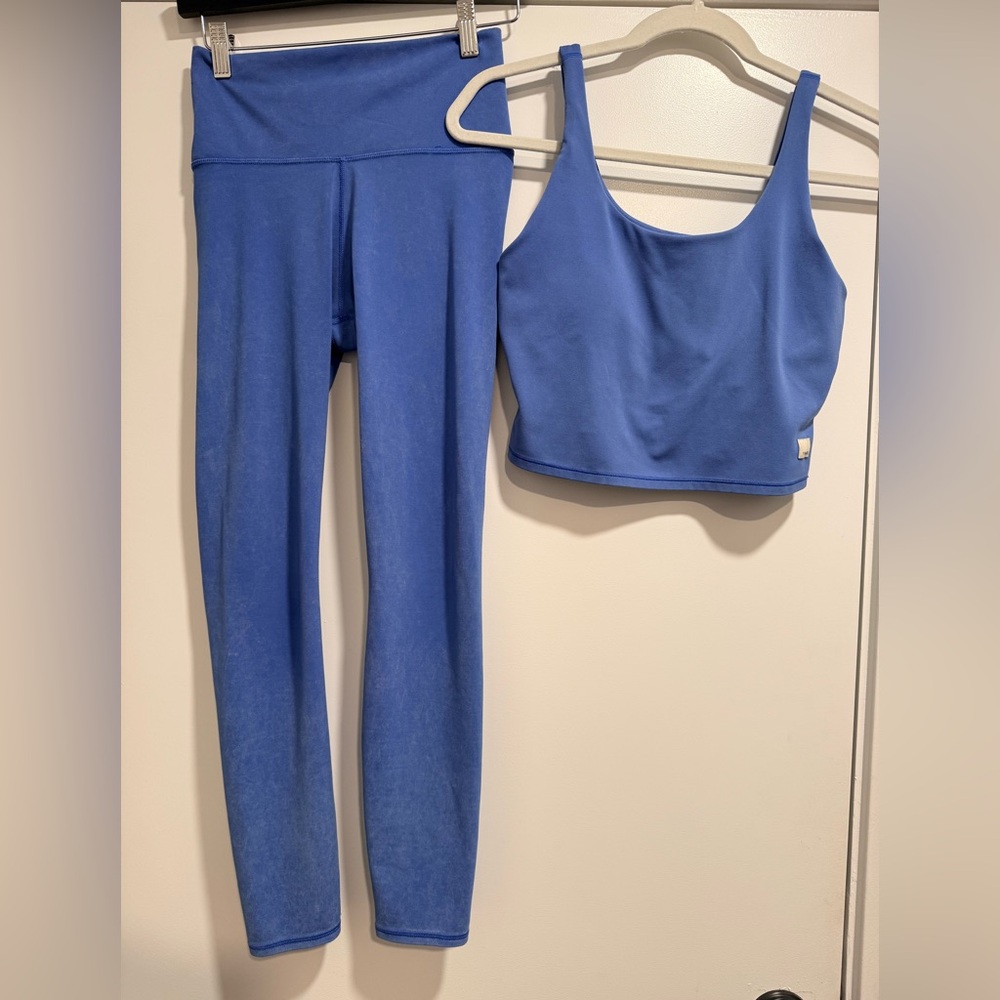 Vuori Blue Activewear Set